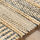 Surya Aria Iaa-1000 Denim, Navy, Cream Rugs.