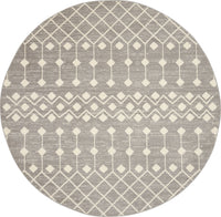 Nourison Grafix Grf37 Grey Area Rug