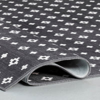 AreaRugs.com Wavaj Nwa1009A Dark Gray Area Rug