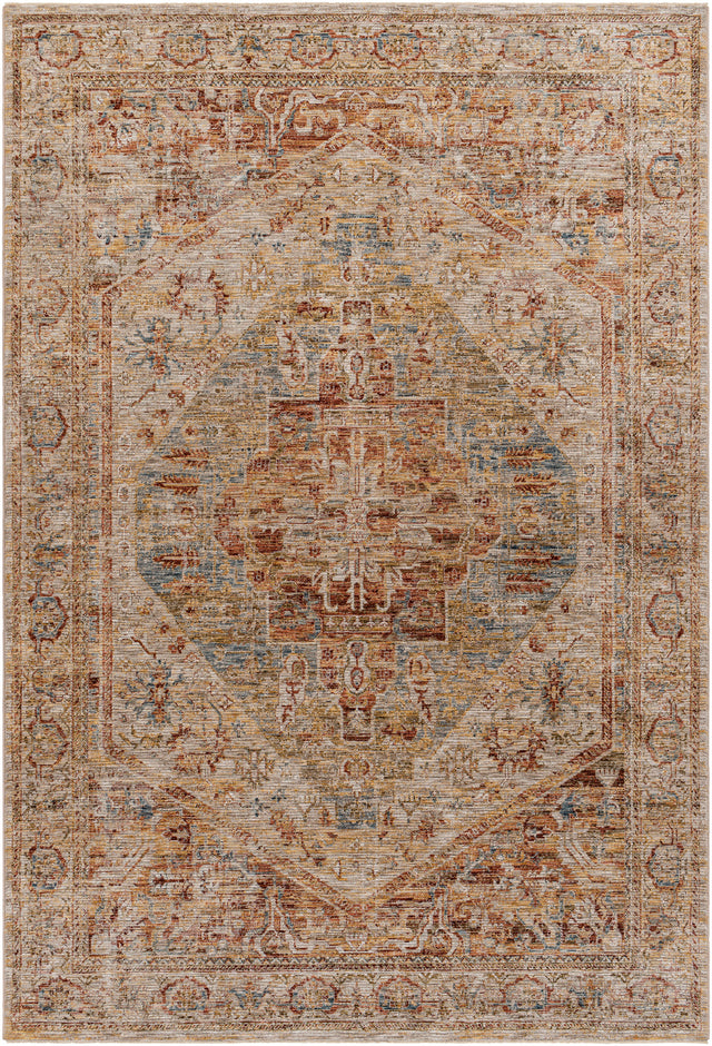 Surya Naila Ial-2300 Burgundy Area Rug