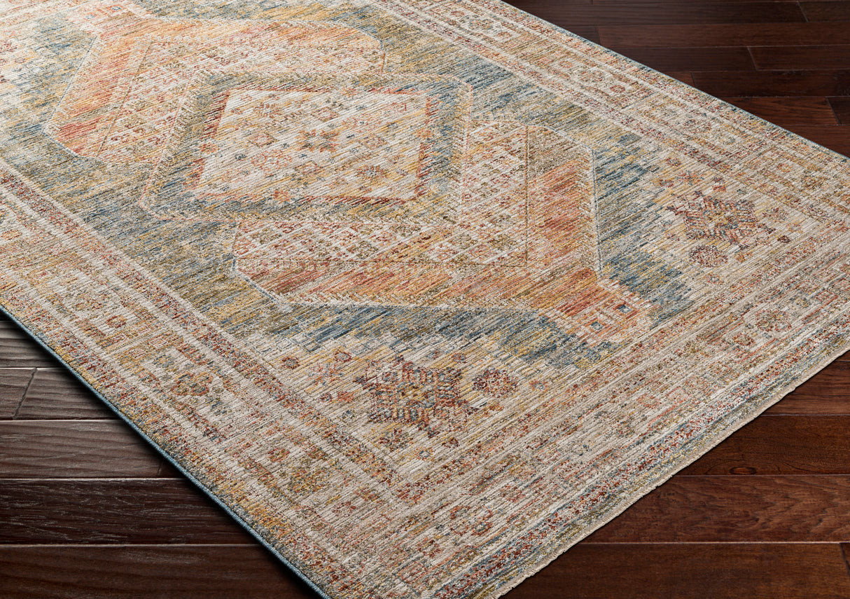 Surya Naila Ial-2302 Blue Rug.