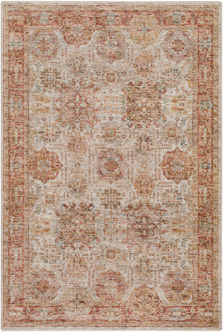 Surya Naila Ial-2305 Burgundy Area Rug