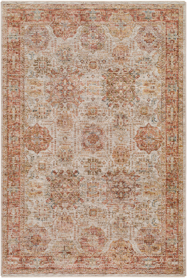 Surya Naila Ial-2305 Burgundy Area Rug