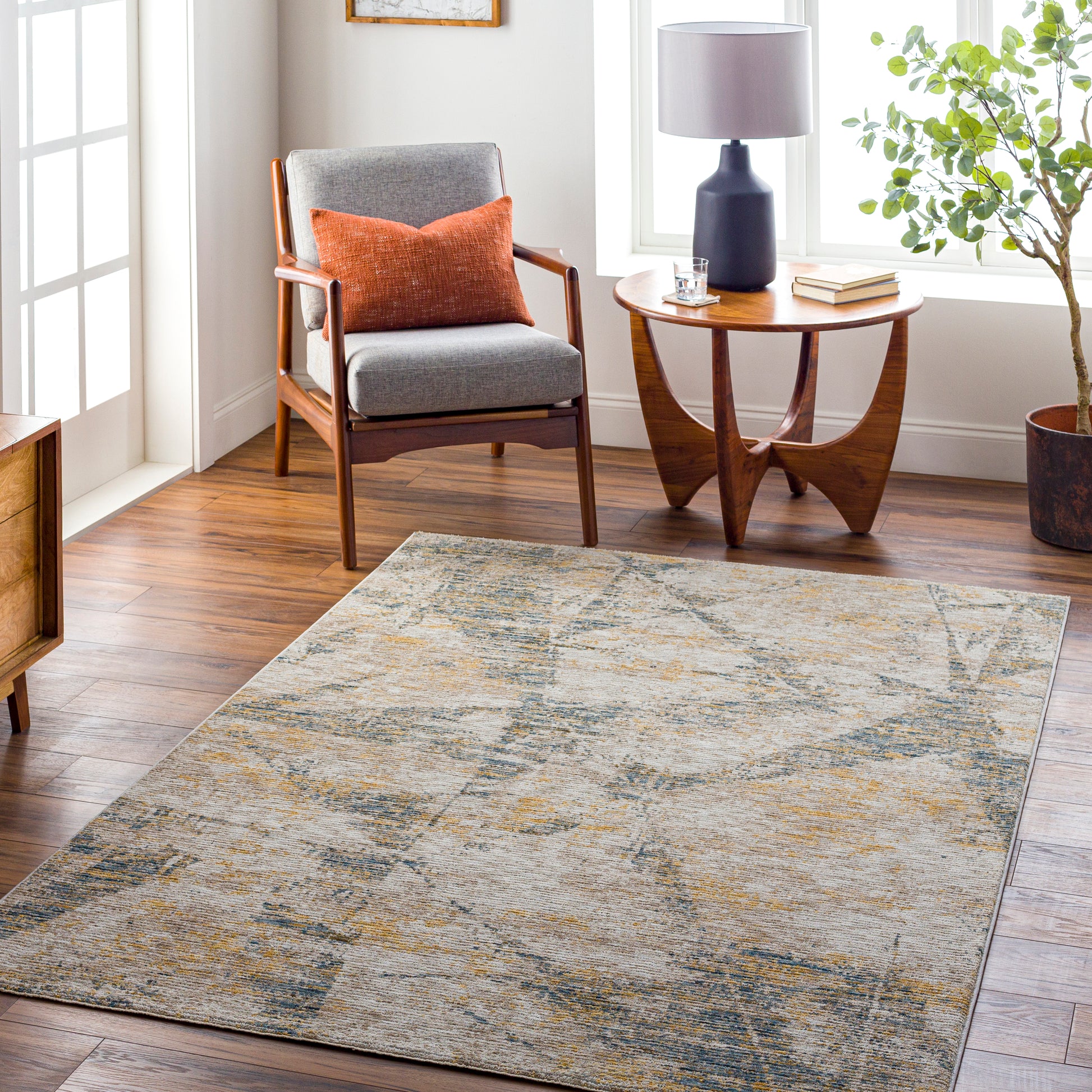 Surya Naila Ial-2314 Tan & Ivory Area Rug