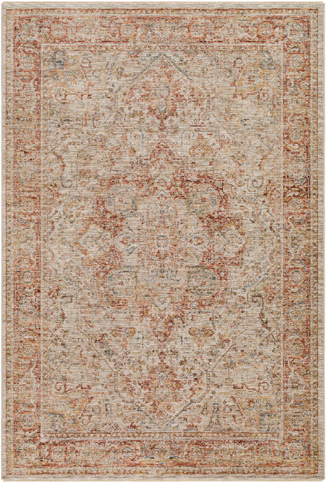 Surya Naila Ial-2318 Burgundy Area Rug