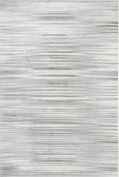 Nuloom Kiley Serene Stripes Nki2452A Gray Area Rug