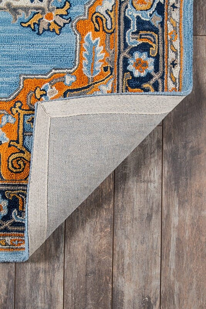 Momeni Ibiza Ibi-1 Blue Area Rug