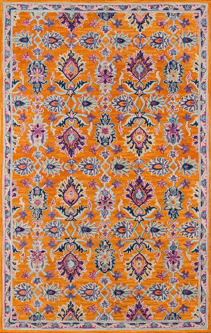 Momeni Ibiza Ibi-4 Orange Area Rug