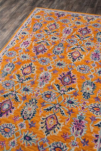 Momeni Ibiza Ibi-4 Orange Area Rug