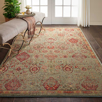 Nourison Somerset St90 Light Green Area Rug