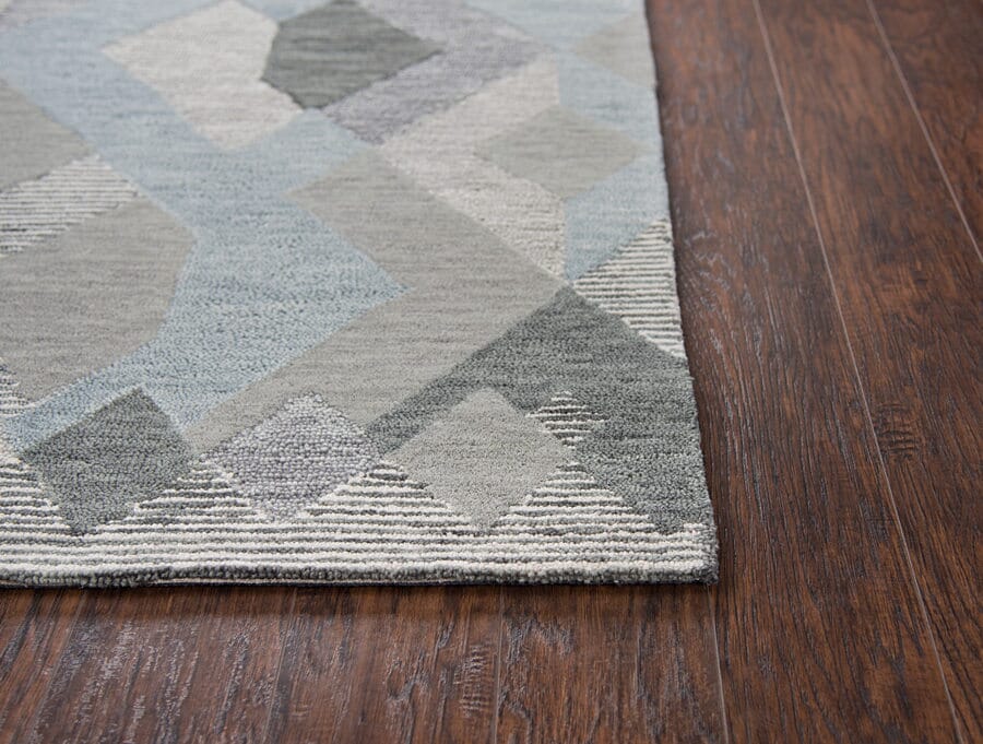 Rizzy Idyllic Id927A Natural, Gray, Dark Gray, Light Gray Geometric Area Rug