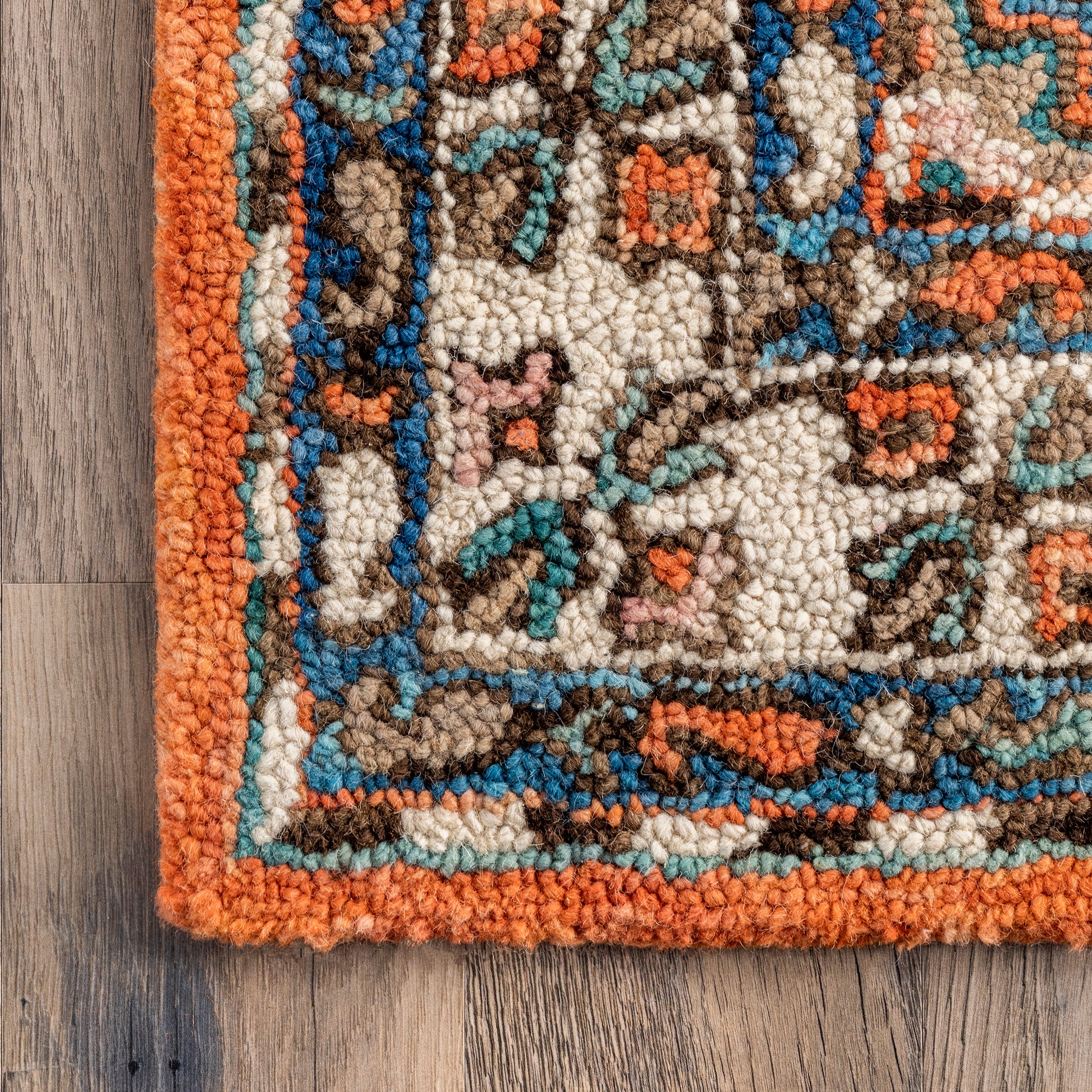 Nuloom Violet Tribal Nvi2587A Orange Area Rug