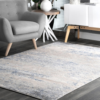 Nuloom Twilight Tribal Distressed Ntw1760A Silver Area Rug