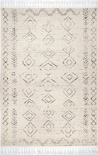 Nuloom Meredith Moroccan Nme3388A Ivory Area Rug