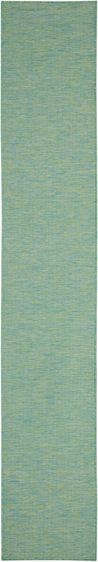 Nourison Positano Pos01 Blue/Green Area Rug