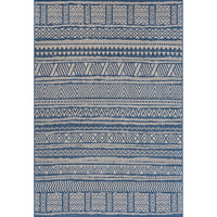 Nuloom Abbey Tribal Nab1799C Blue Area Rug