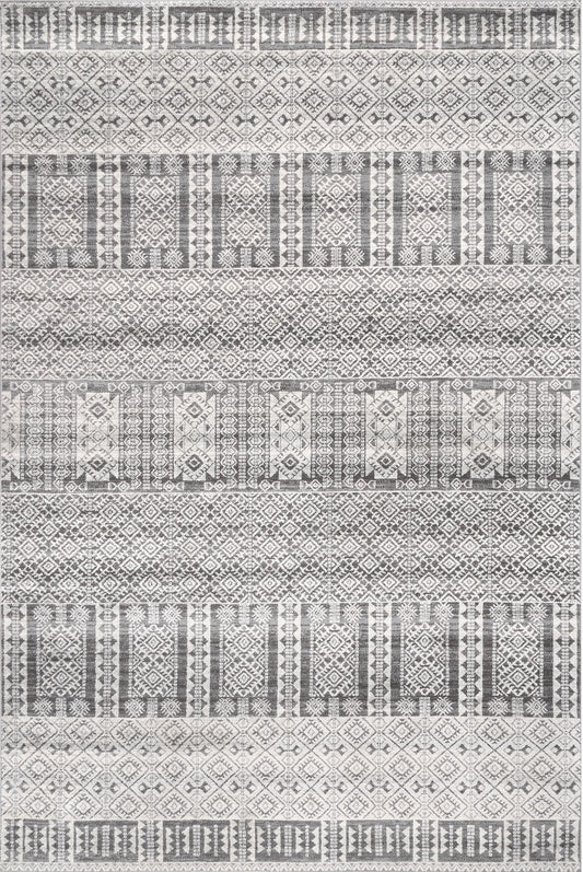 Nuloom Mabe Aztec Nma3238A Ivory Area Rug