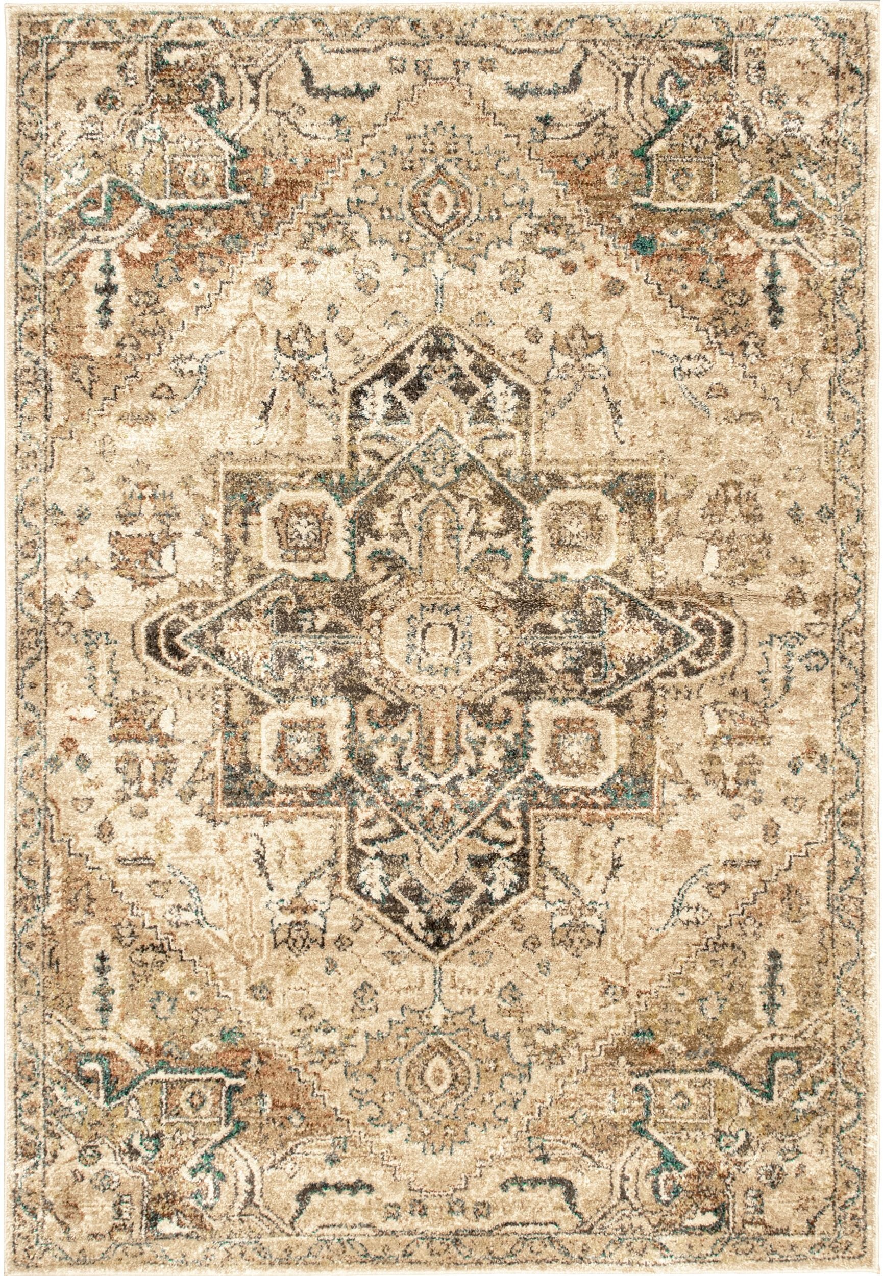 Nuloom Tabetha Tribal Nta3194D Tan Area Rug