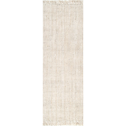 Nuloom Daniela Farmhouse Chunky Nda2773F Off White Area Rug