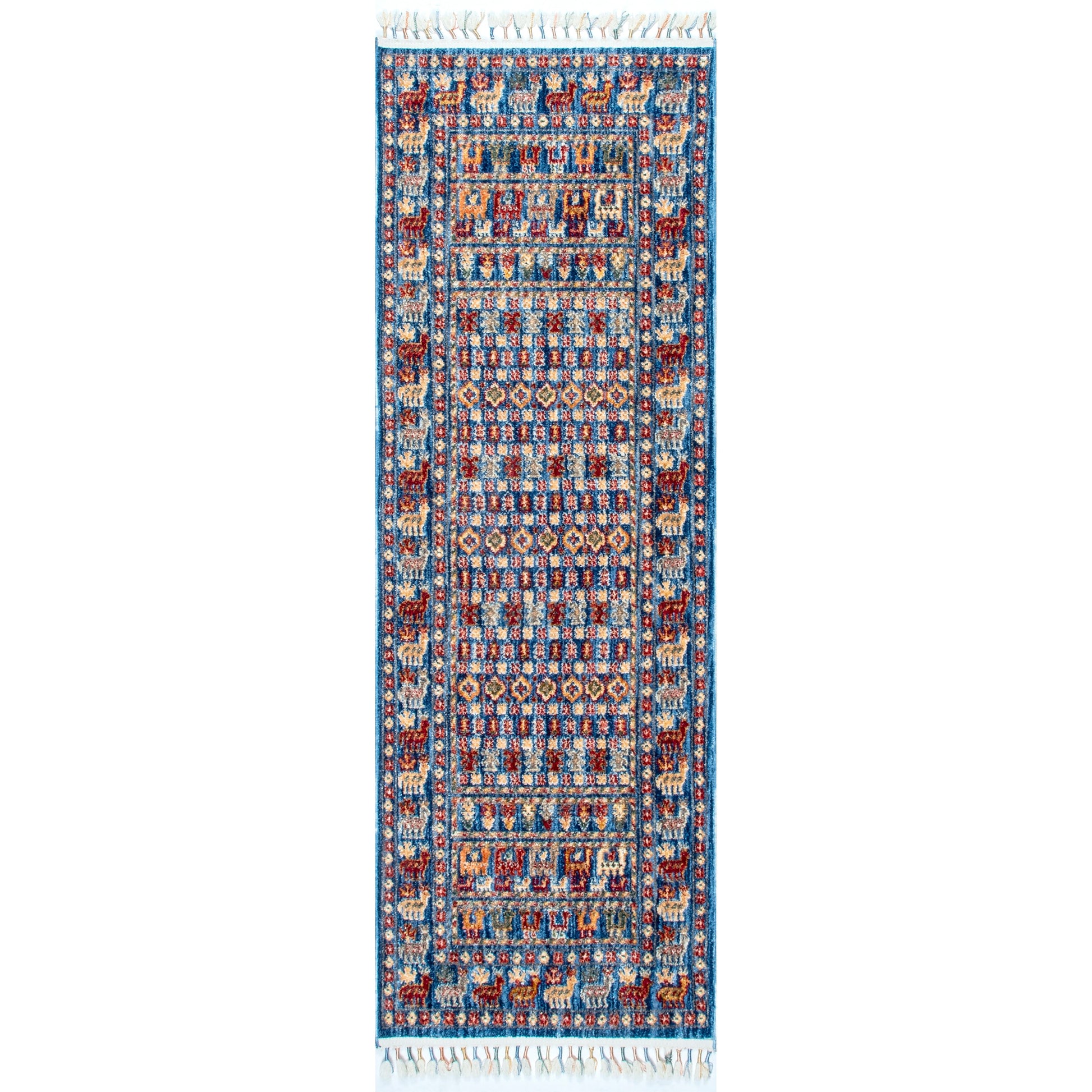 Nuloom Everly Oriental Nev2753A Blue Area Rug