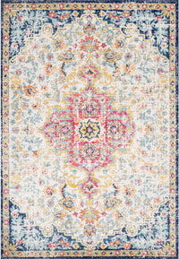 Nuloom Everleigh Floral Crowned Nev3215A Beige Area Rug