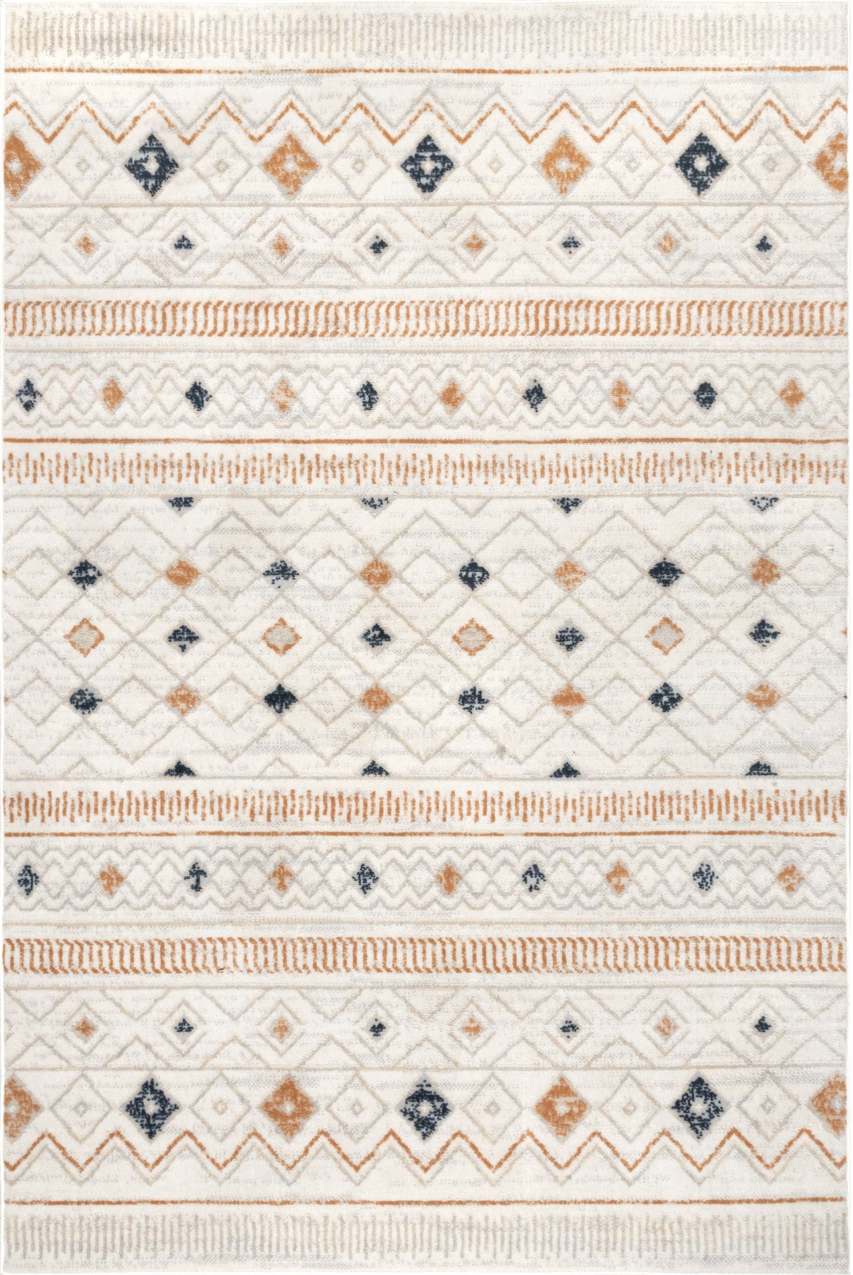 Nuloom Sevanna Tribal Trellis Nse1725A Beige Area Rug