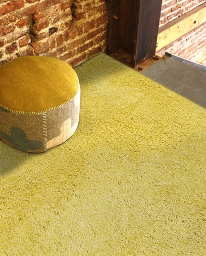 Amer Illustrations Ilt-6 Yellow Shag Area Rug