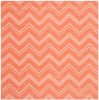 Safavieh Impressions Im398A Peach Chevron Area Rug