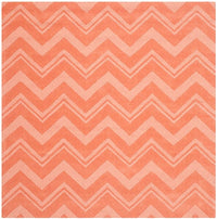 Safavieh Impressions Im398A Peach Chevron Area Rug