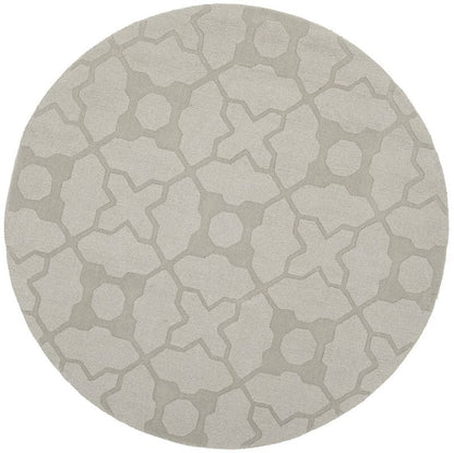 Safavieh Impressions Im820A Silver Geometric Area Rug