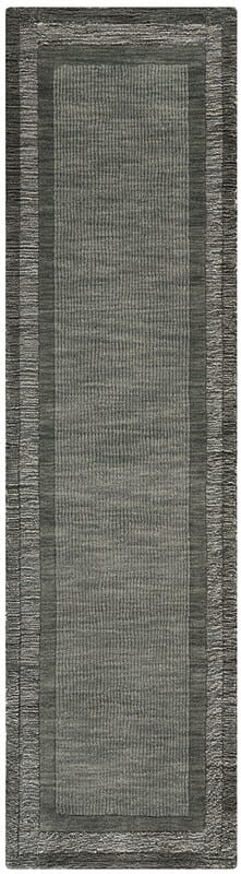 Safavieh Impressions Im821B Charcoal / Blue Bordered Area Rug