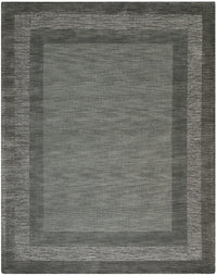 Safavieh Impressions Im821B Charcoal / Blue Bordered Area Rug