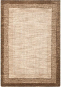 Safavieh Impressions Im821C Beige / Brown Bordered Area Rug