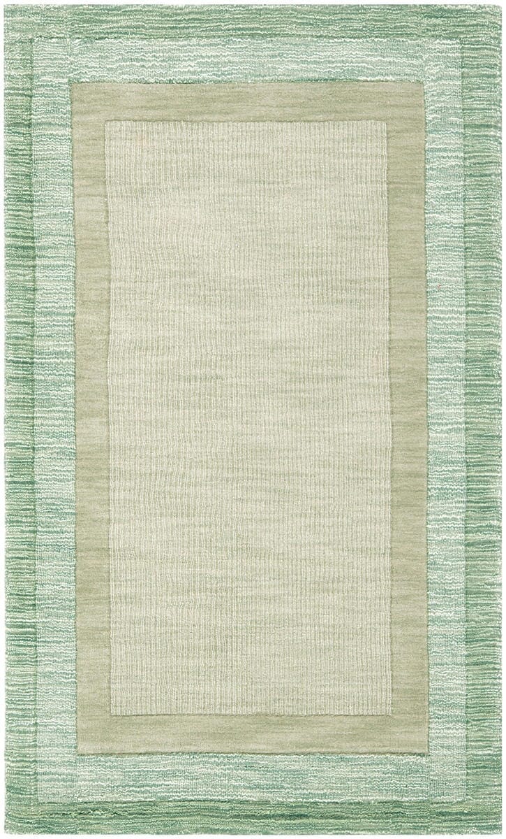 Safavieh Impressions Im821D Green / Beige Bordered Area Rug