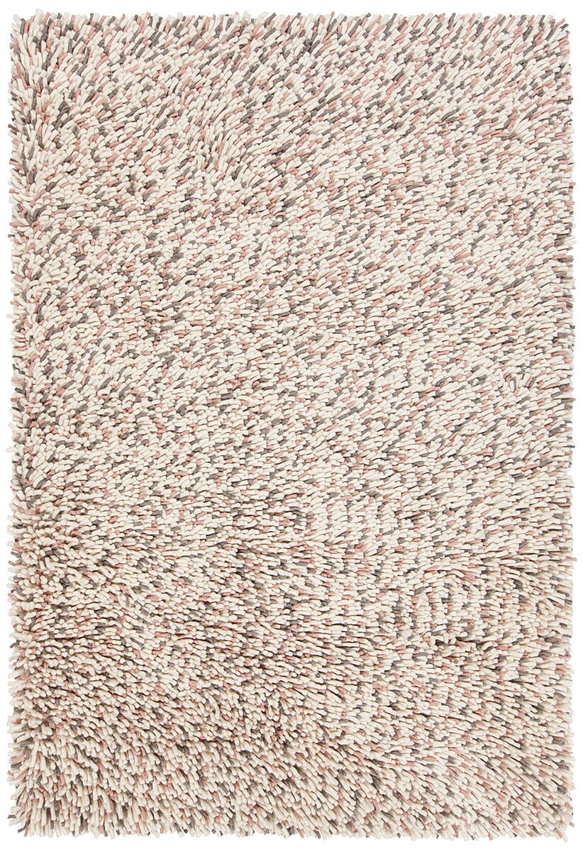 Chandra Imogen Imo44400 Pink / White / Grey Shag Area Rug