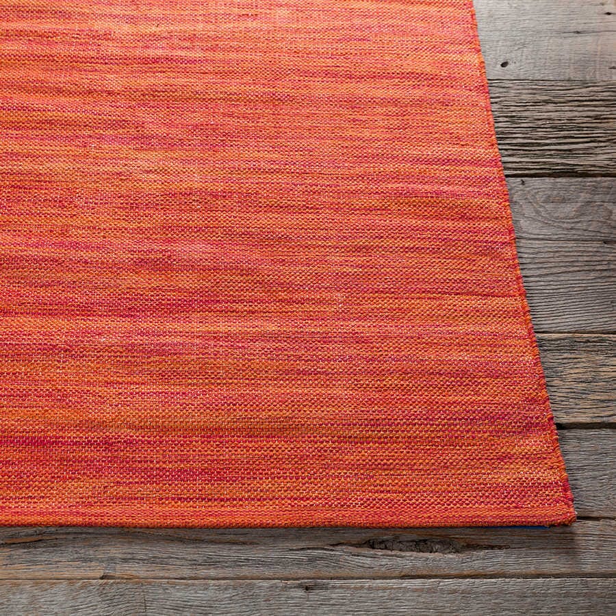 Chandra India Ind12 Orange Solid Color Area Rug