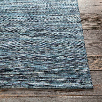 Chandra India Ind14 Blue Solid Color Area Rug