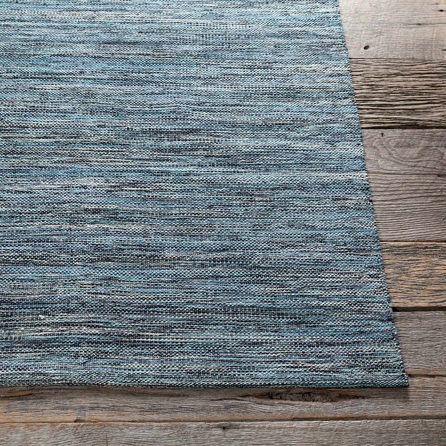 Chandra India ch-ind-14 Blue Solid Color Area Rug