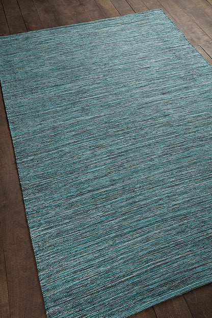 Chandra India Ind14 Blue Solid Color Area Rug