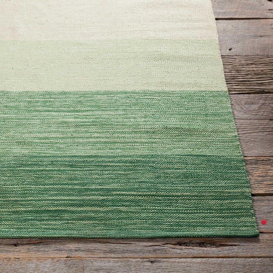 Chandra India ch-ind-5 Green Striped Area Rug