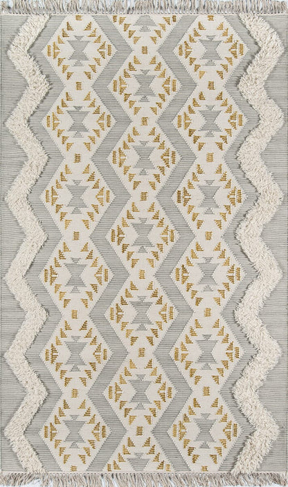 Momeni Novogratz Indio Beverly Ind-1 Grey Area Rug