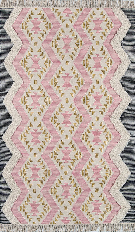 Momeni Novogratz Indio Beverly Ind-1 Pink Area Rug