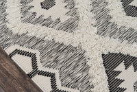 Momeni Novogratz Indio Sierra Ind-5 Black Moroccan Area Rug