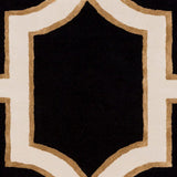 Surya Intermezzo Ine-1000 Black, Cream, Tan Rugs.