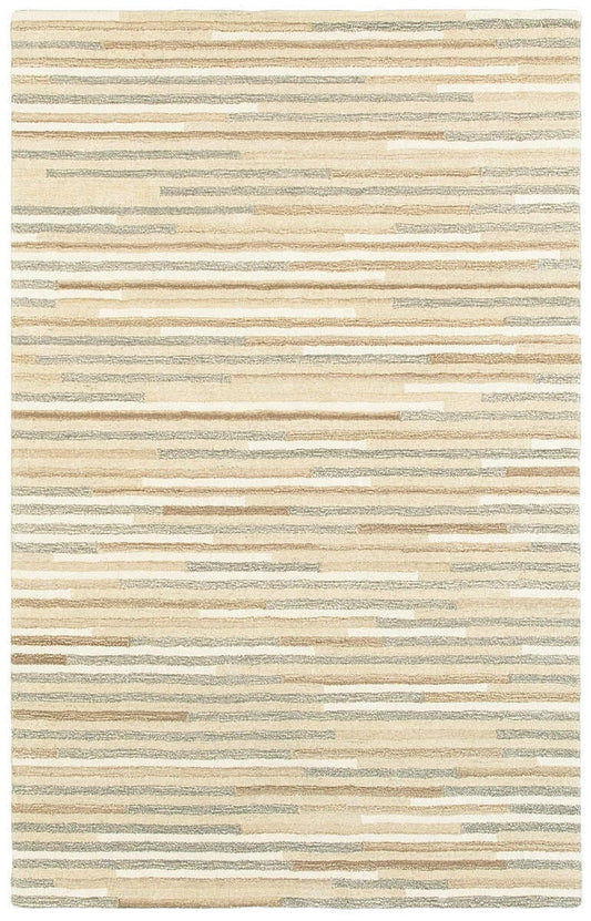 Oriental Weavers Sphinx Infused 67007 Beige / Grey Striped Area Rug