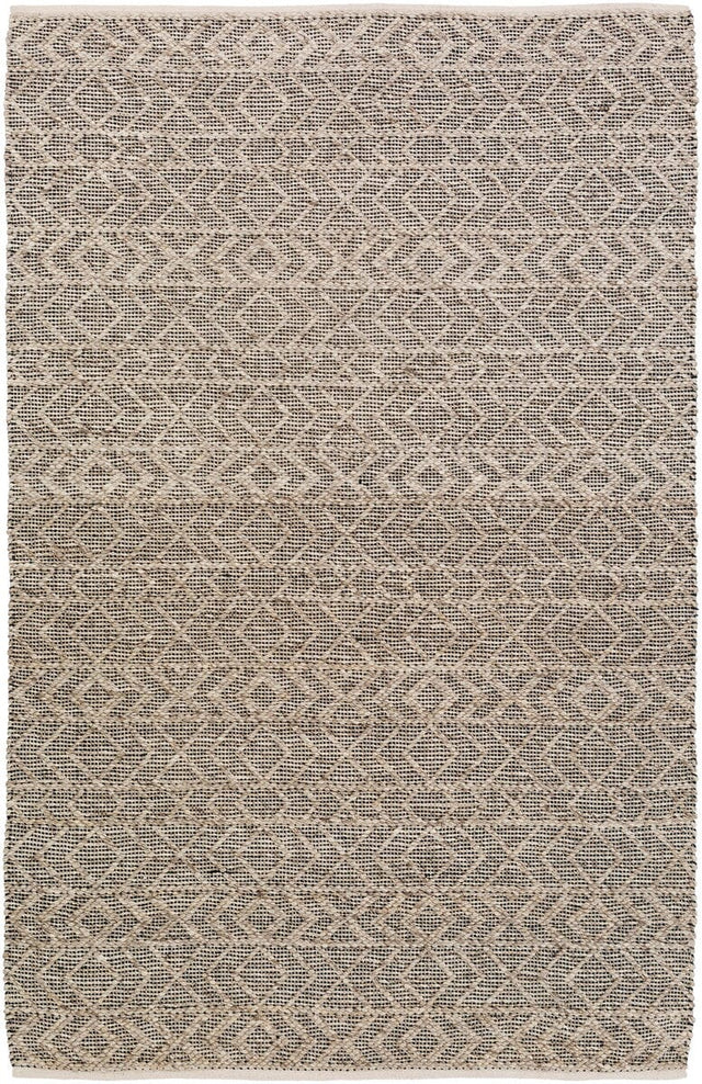 Surya Ingrid Ing-2000 Black, Ivory, Taupe Rugs.