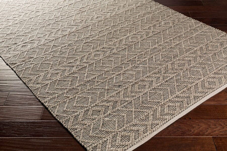 Surya Ingrid Ing-2000 Black, Ivory, Taupe Rugs.
