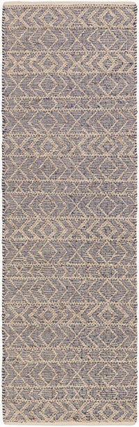 Surya Ingrid Ing-2003 Dark Blue, Ivory, Taupe Geometric Area Rug