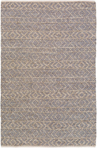 Surya Ingrid Ing-2003 Dark Blue, Ivory, Taupe Geometric Area Rug