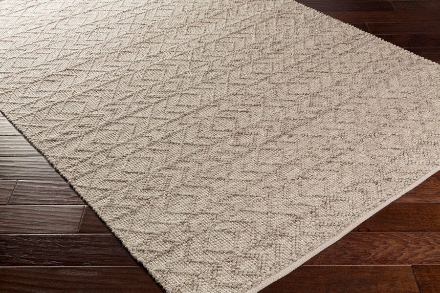 Surya Ingrid Ing-2004 White, Ivory, Taupe Rugs.
